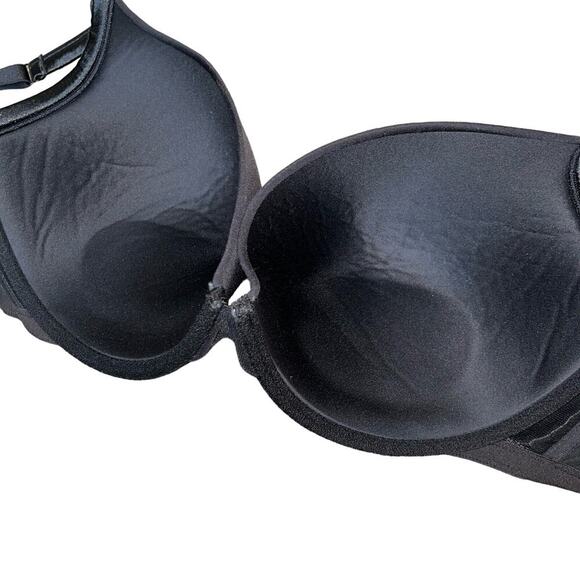 Cacique bra black 44DDD Padded push up padded straps underwire - Picture 6 of 6